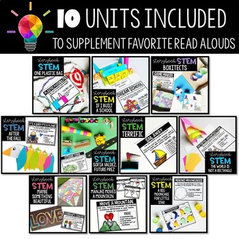 Storybook STEM: PRINTABLE + DIGITAL BUNDLE - STEM & ELA Activities - Image 2
