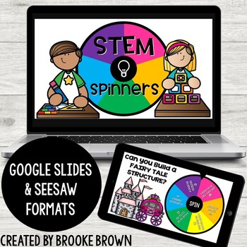 STEM Spinners (Google Slides & Seesaw) - Digital STEM Activities