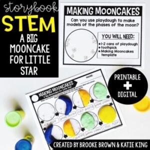 {A Big Mooncake for Little Star} DIGITAL + PRINTABLE Storybook STEM