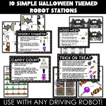 Halloween Robot Activities & Stations, Robotics Sphero Dash Bee-Bot, Fall - Image 3
