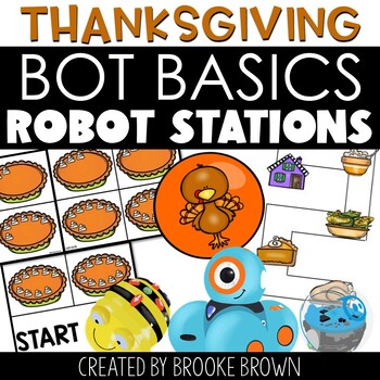 Thanksgiving Robot Activities and Stations - Robotics - Sphero, Dash, Bee-Bot