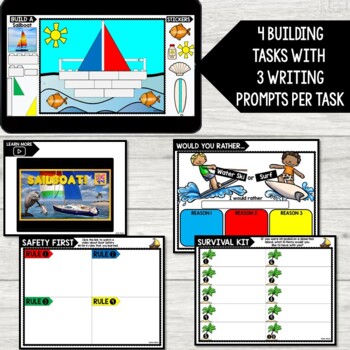 STEM Bins® Build & Write (SUMMER) - Digital & Printable STEM Activities - Image 2