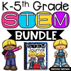 Grade Level STEM Challenges BUNDLE (K-5th Grade) - Elementary STEM Activities