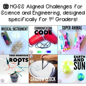 Grade Level STEM Challenges BUNDLE (K-5th Grade) - Elementary STEM Activities - Image 4