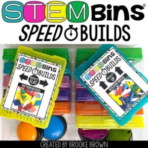 STEM Bins® Speed Builds STEM Activities BUNDLE: Morning Work, Early Finishers