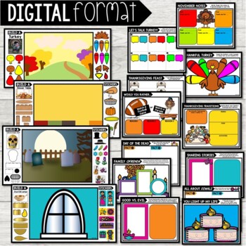 STEM Bins® Build & Write (NOVEMBER) - Thanksgiving STEM Activities - Image 3