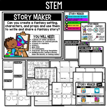 {Aaron Slater, Illustrator} Storybook STEM and ELA Activities - Image 3