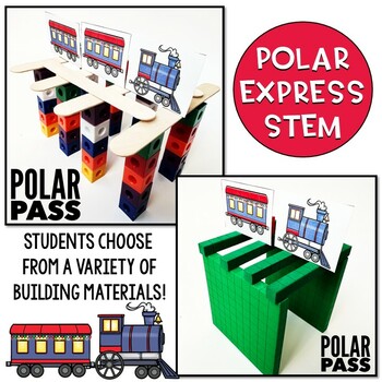{The Polar Express} Storybook STEM Christmas STEM Activities - Train Bridge - Image 2