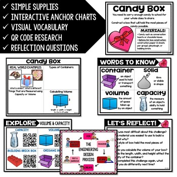 Candy Box STEM Challenge Valentine's Day STEM Activity Party Station - Image 2