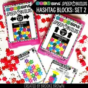 STEM Bins® Hashtag Blocks Speed Builds: SET 2 - STEM Activities