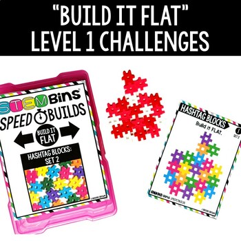 STEM Bins® Hashtag Blocks Speed Builds: SET 2 - STEM Activities - Image 3