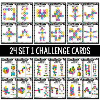 STEM Bins® Hashtag Blocks Speed Builds BUNDLE - STEM Activities Fast Finishers - Image 2