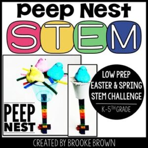 Peep Nest STEM Challenge (Easter & Spring STEM Activity) - Bird Nest