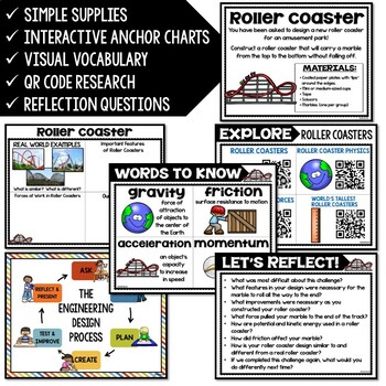 Roller Coaster STEM Challenge (End of the Year STEM Activity) - Summer May June - Image 2