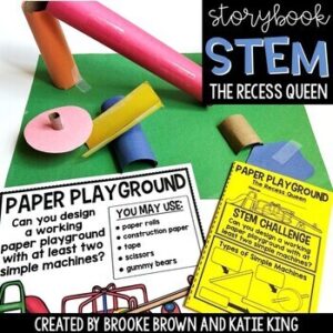 Storybook STEM Activities (The Recess Queen) - Back to School - Paper Playground