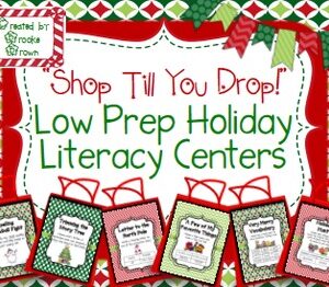 Christmas Literacy Centers