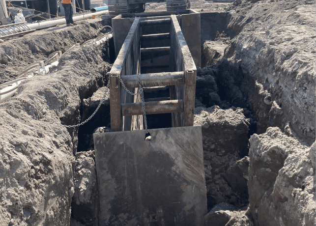 Large-scale earthwork and roadway construction for Marysville Corporate Center