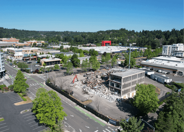 Prose Southcenter mixed-use site development and earthwork project in Tukwila WA