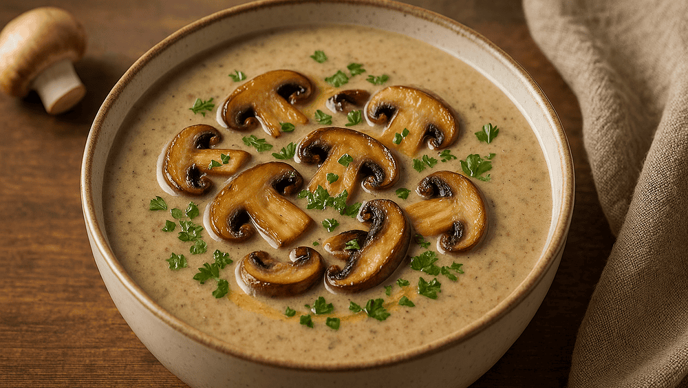 soupe de champignons