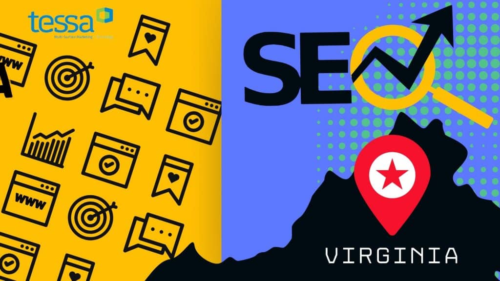 SEO Virginia digital marketing strategy with growth analytics.