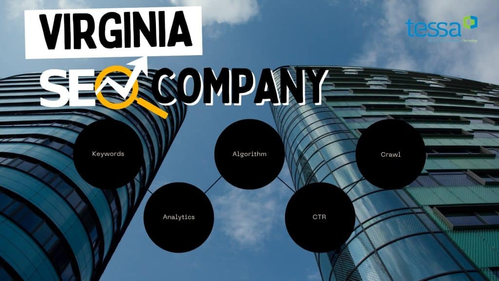 Virginia SEO Company TESSA digital marketing agency for SEO services.