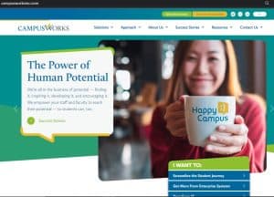 TESSA Marketing + Technology website design/development for CampusWorksInc.com