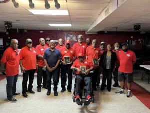 All American Service Person's Founders receiving awards.