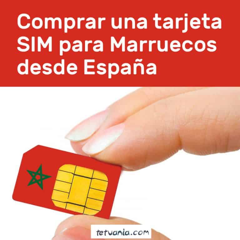 Comprar una tarjeta sim para Marruecos desde España