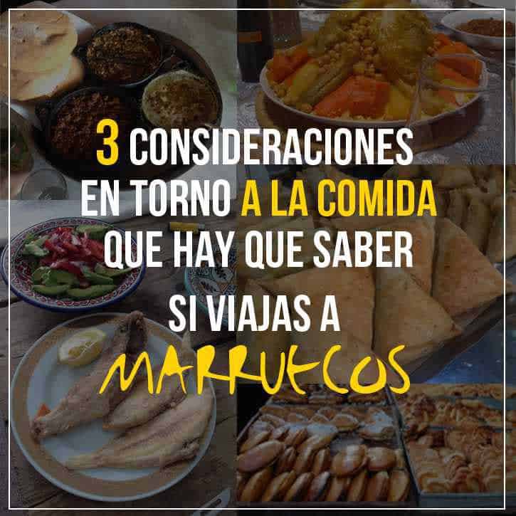 comer en marruecos