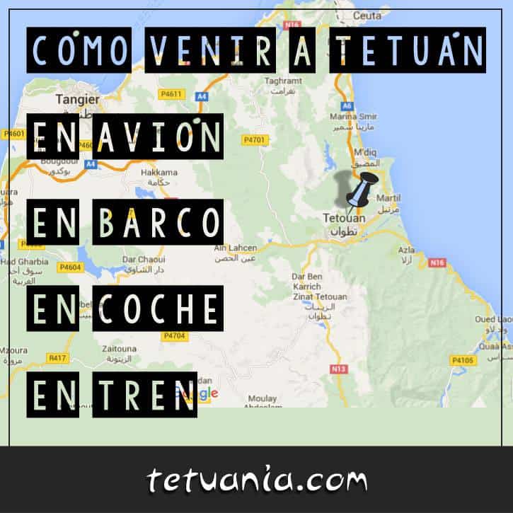 Cómo llegar a Tetuán