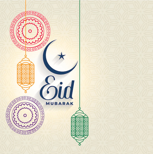 Eid moubarak feliz fiesta cordero