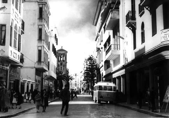 tetuan español calle mohamed V protectorado