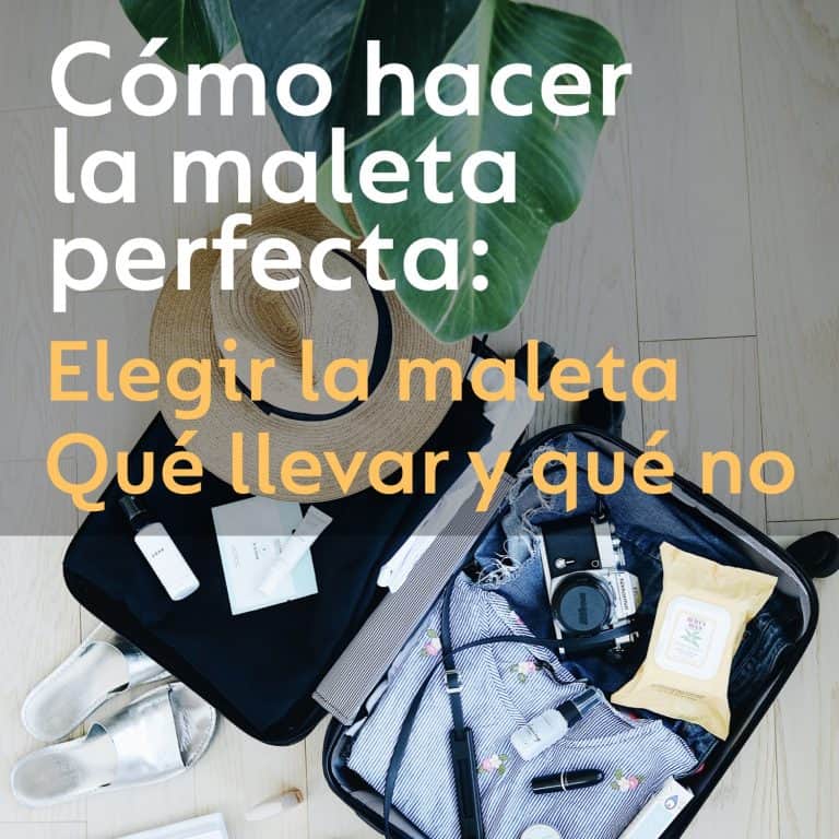 hacer maleta perfecta viajar marruecos
