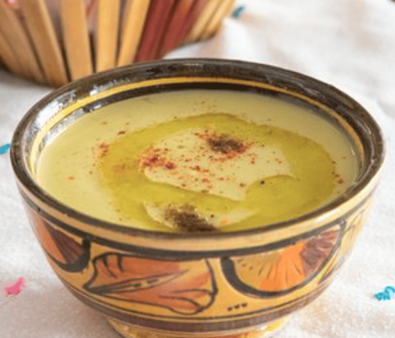 bisara oure habas guisantes comida marroqui