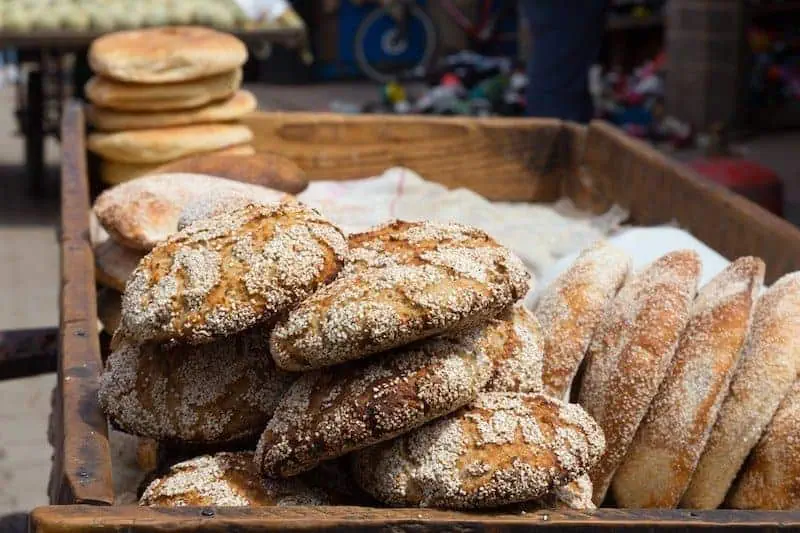 pan marruecos comida marroqui