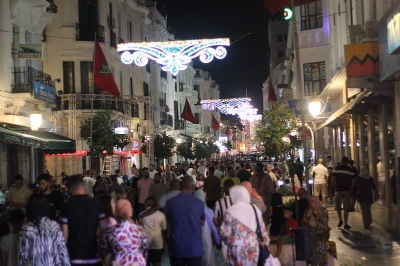 Fiesta del trono marruecos