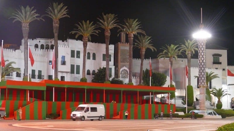 Fiesta del trono marruecos