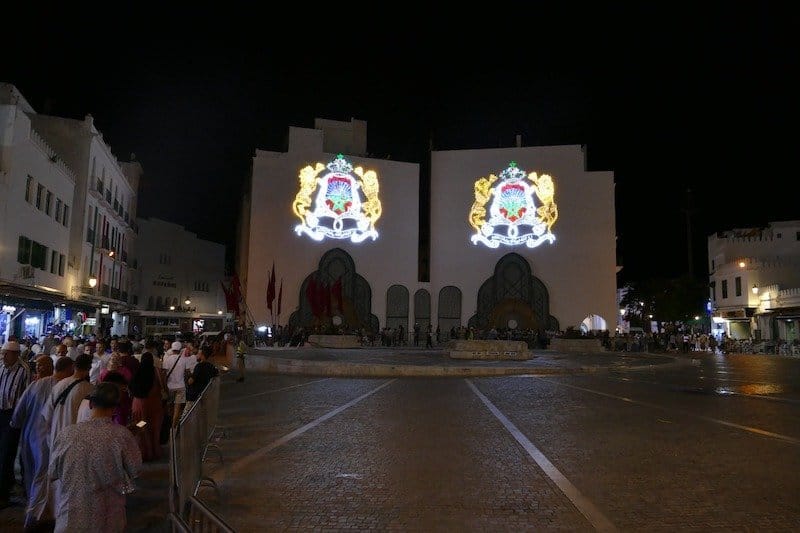 Fiesta del trono marruecos