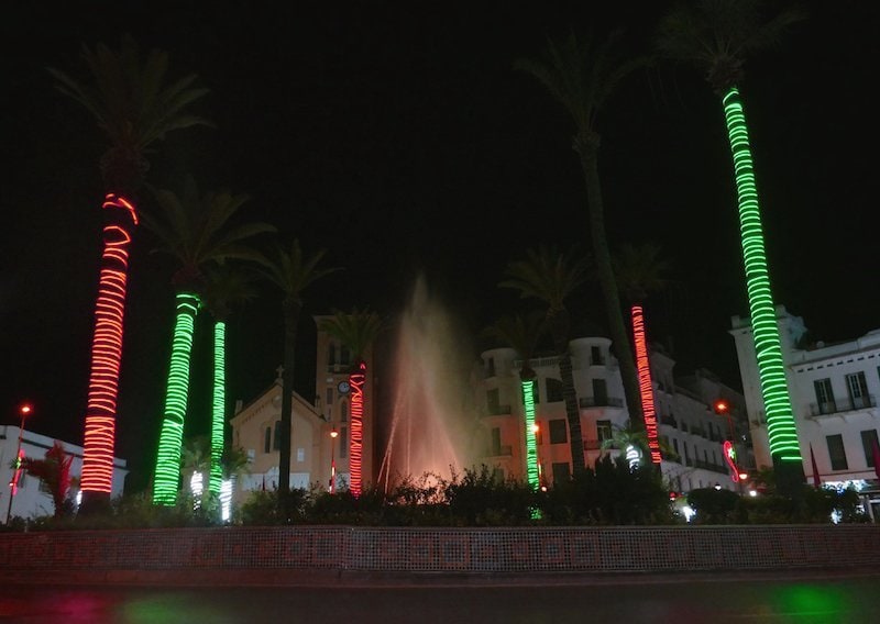 Fiesta del trono marruecos