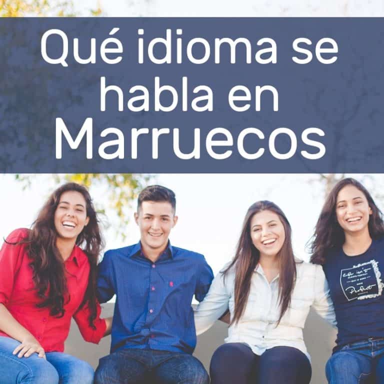 Idioma de marruecos