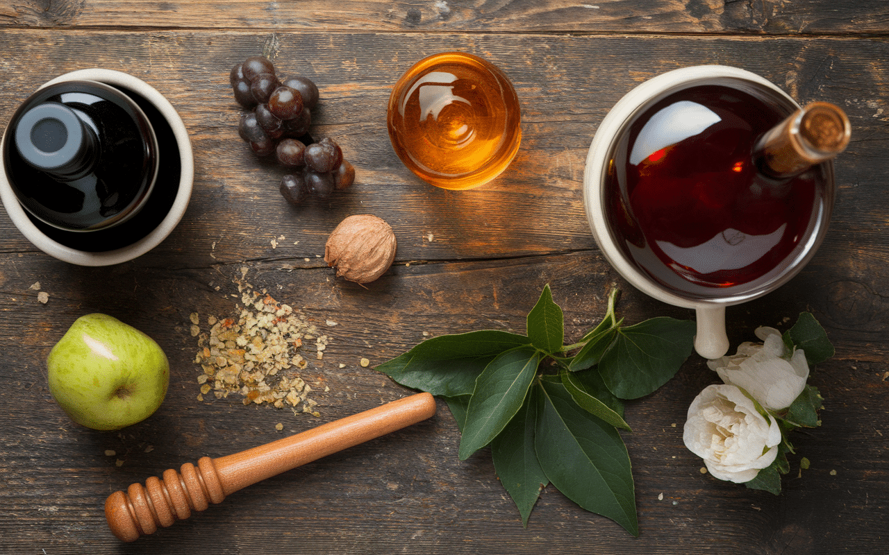 Ingrédients pour hypocras traditionnel