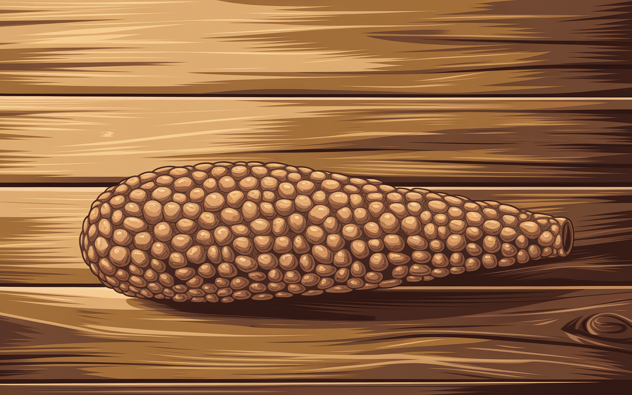 Demi-épi de maïs cobette doré