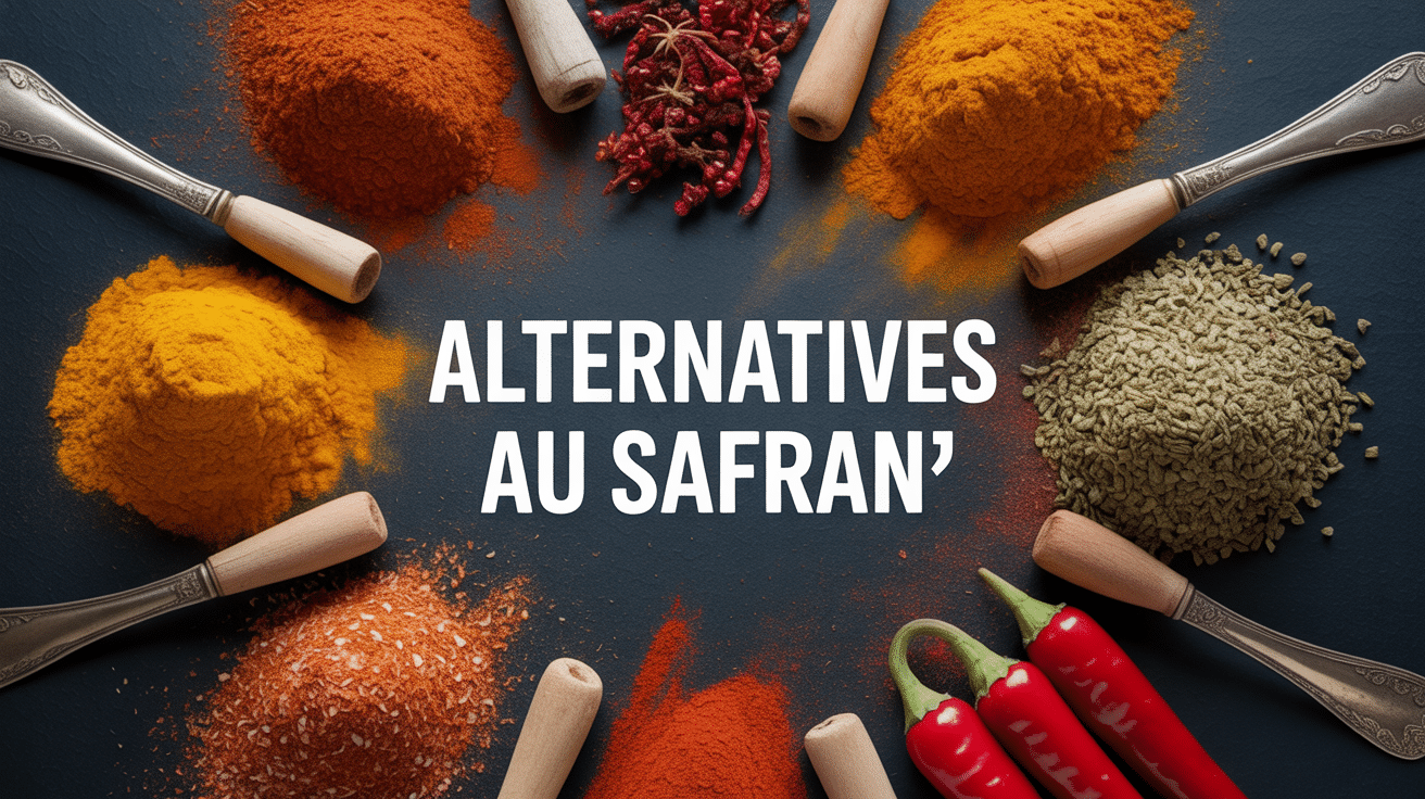 par quoi remplacer le safran alternatives d'épices en cuisine