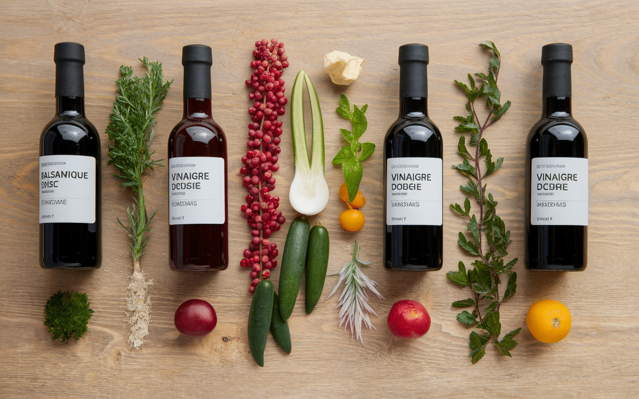 Différents vinaigres par quoi remplacer le vinaigre de xeres