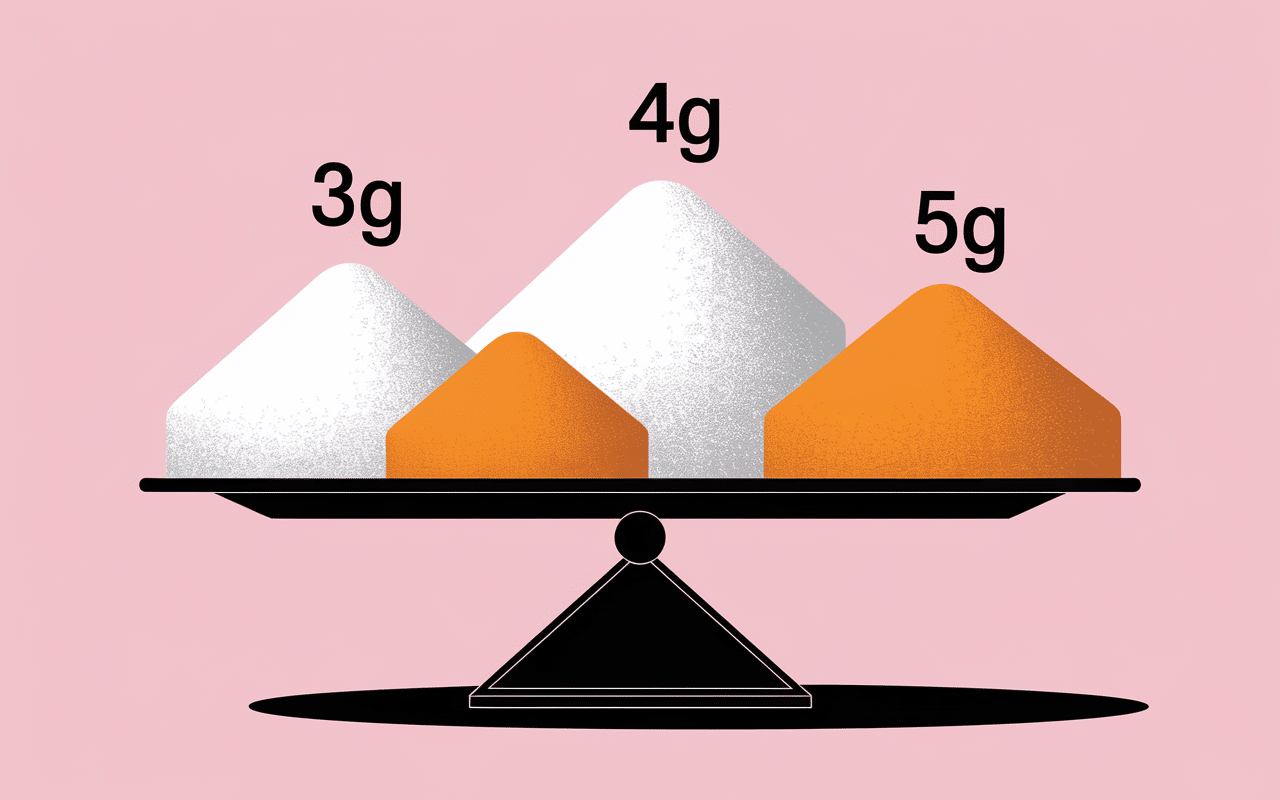 poids d'un carré de sucre 3g 4g 5g illustration