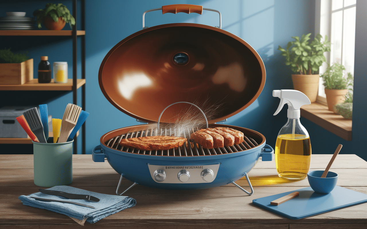 Entretien grille barbecue rouille dangereux prevention