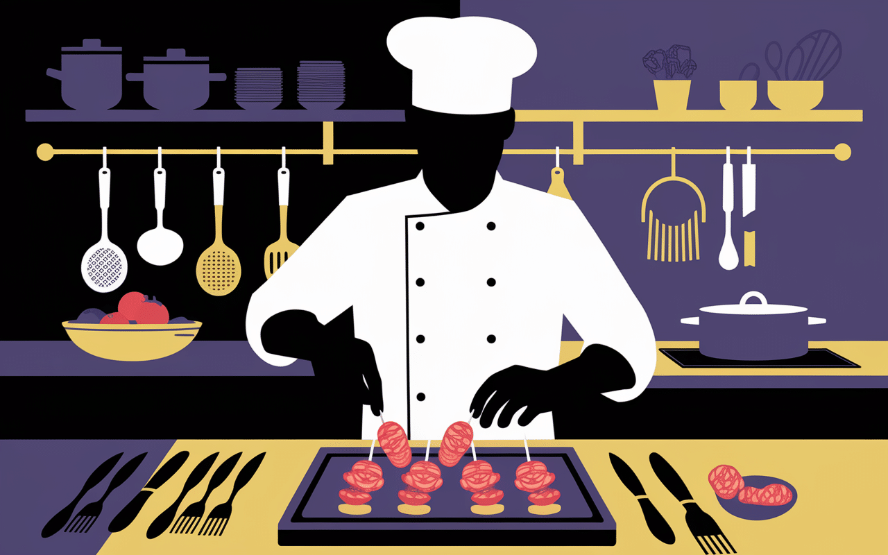 brochette saint jacques chorizo chef cuisine