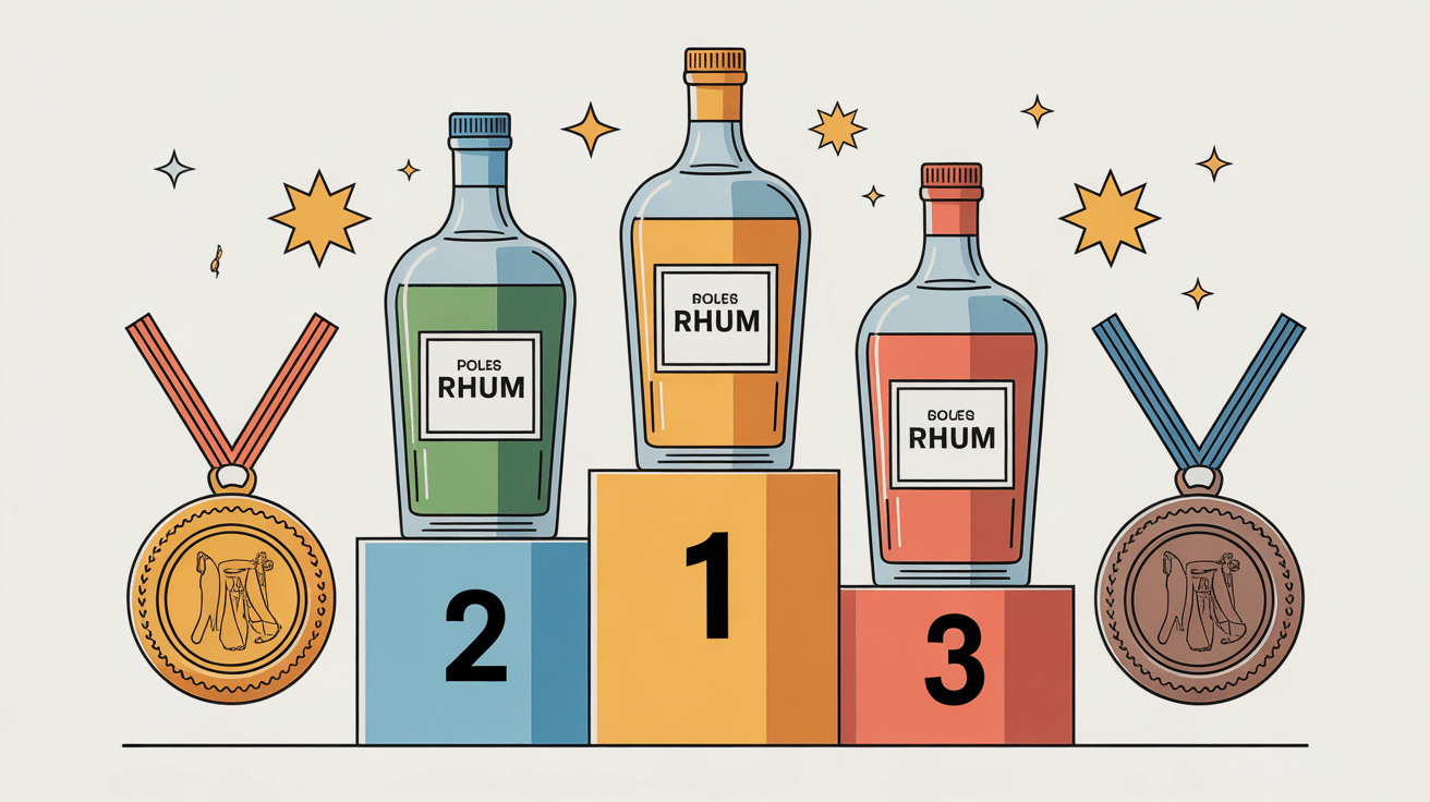 meilleur rhum du monde podium médailles