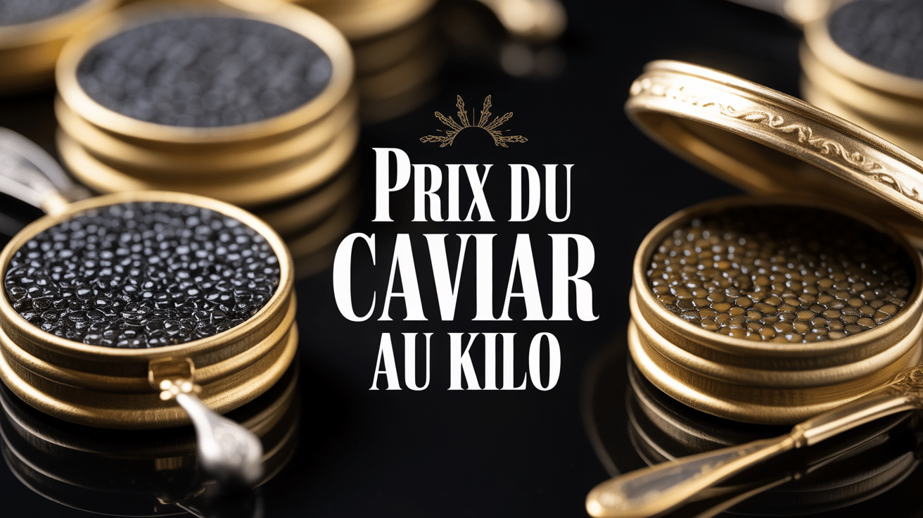 boite caviar noir ouverte prix du caviar au kilo