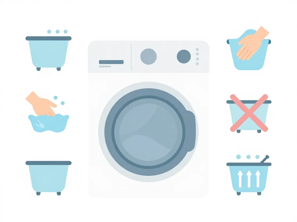 Symbole machine à laver signification diagramme des icônes lave-linge
